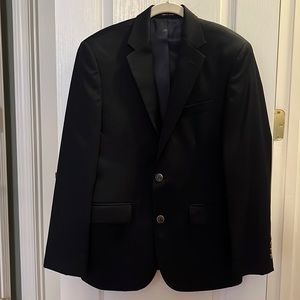 Dark navy blue men’s blazer